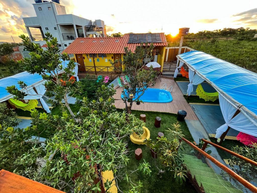 Camping Reino De Andalasia Alto Paraíso de Goiás Exterior photo