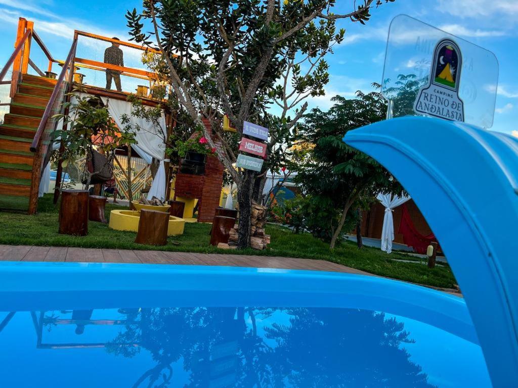 Camping Reino De Andalasia Alto Paraíso de Goiás Exterior photo