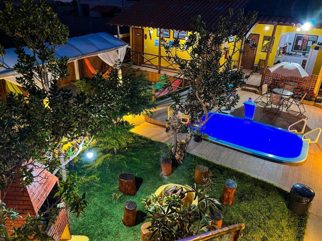 Camping Reino De Andalasia Alto Paraíso de Goiás Exterior photo